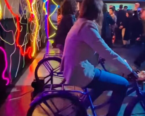 Bicicletas en feria